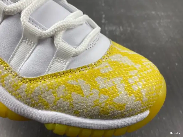 Cheap TB AH7860-107 Low WMNS Jordan Snakeskin Air 11 Yellow 0408